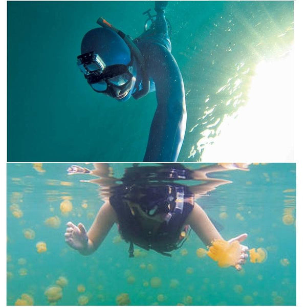 Underwater Camera Mask For Action Cameras Compatible With Gopro Insta360 Dji And More Underwater Cases & Housings