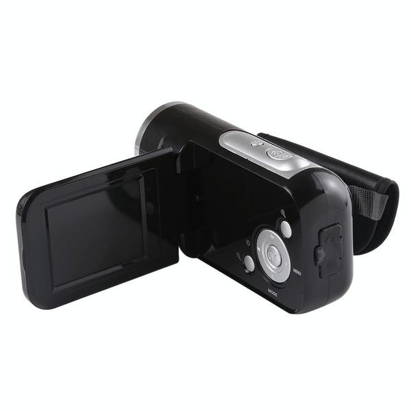 16 Megapixel Digital Video Camera With 2 Inch Lcd Screen And 16X Zoom Black Digital Cameras