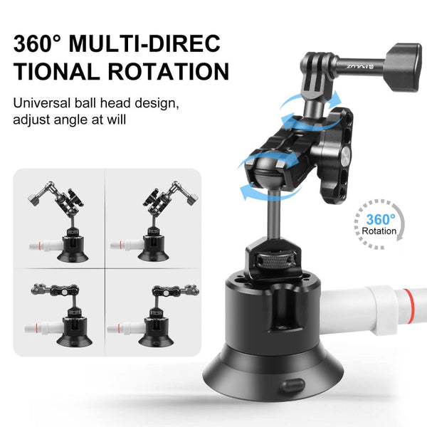 Aluminum Magic Arm With Suction Cup Mount For Audio And Video Equipment Other Camera & Photo Accs