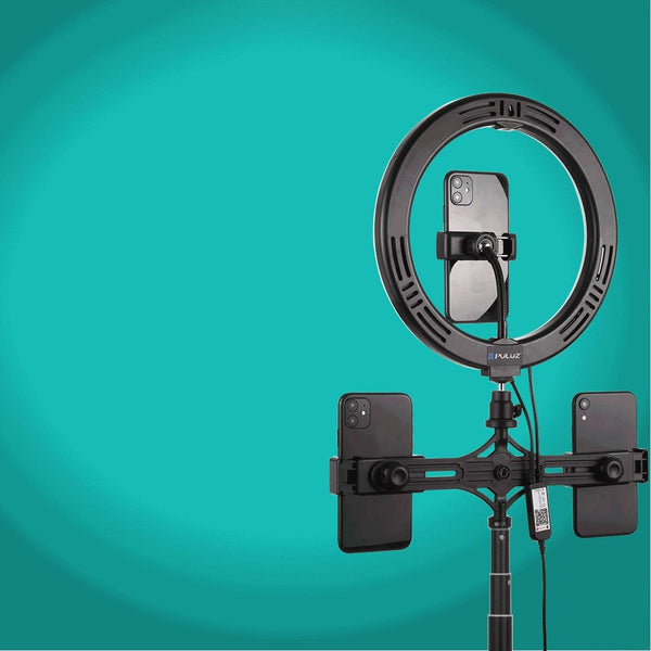 10.2 Inch Rgbw Led Ring Light Kit With Tripod And Phone Mount For Audio Video Use Other Lighting & Studio