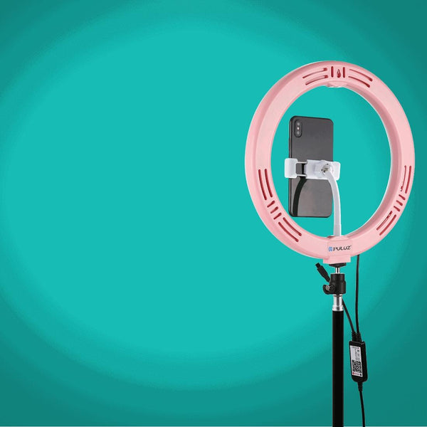 10.2 Curved Led Ring Light With Tripod & Remote For Vlogging Photography Other Lighting & Studio