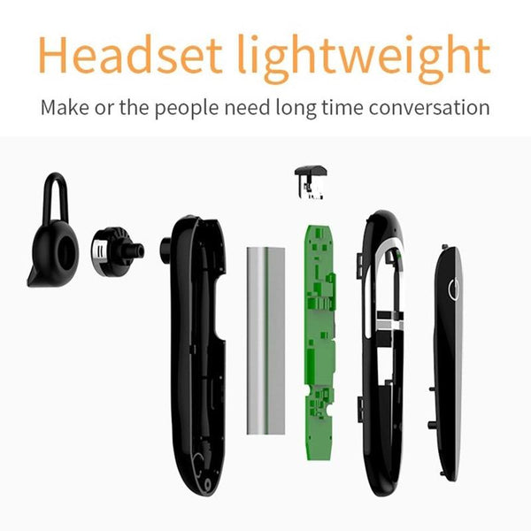 Waterproof Bluetooth Earphone With Noise Cancelling Earbuds