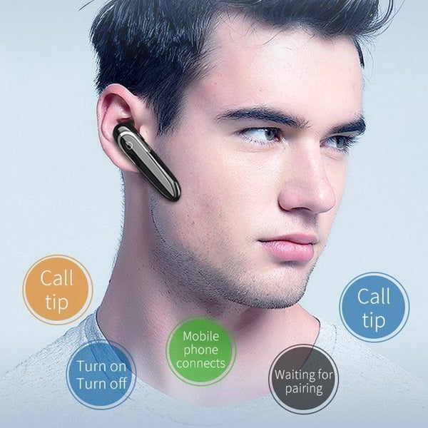 Waterproof Bluetooth Earphone With Noise Cancelling Earbuds