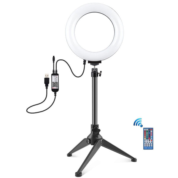 6.2 Rgbw Led Ring Light With Tripod And Remote Control Other Lighting & Studio