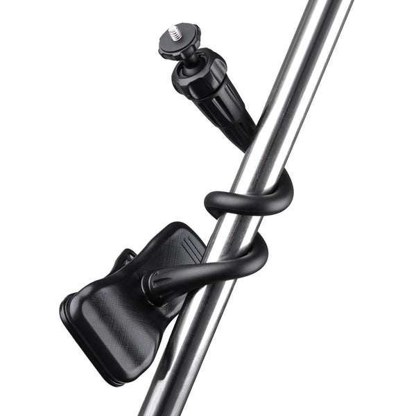 Desktop Phone Holder With Flexible Arm Mounts & Holders