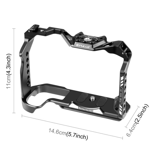 Metal Camera Cage For Canon Eos R7 Stabilizer Rig Black Audio And Video Equipment Other Camera & Photo Accs