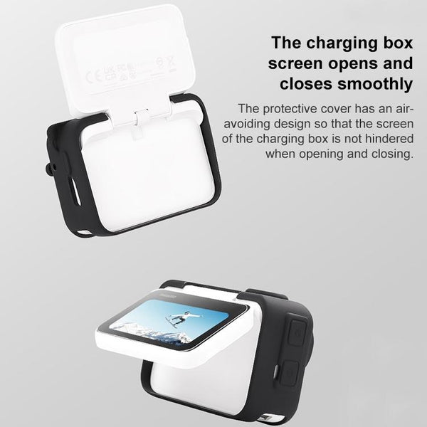 Insta360 Go Silicone Case With Lens Cap And Strap Black For Audio Video Protection Other Camera & Photo Accs