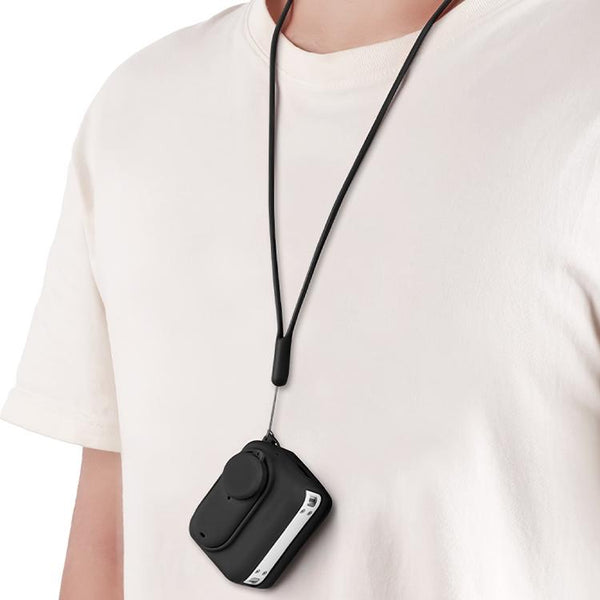 Insta360 Go Silicone Case With Lens Cap And Strap Black For Audio Video Protection Other Camera & Photo Accs