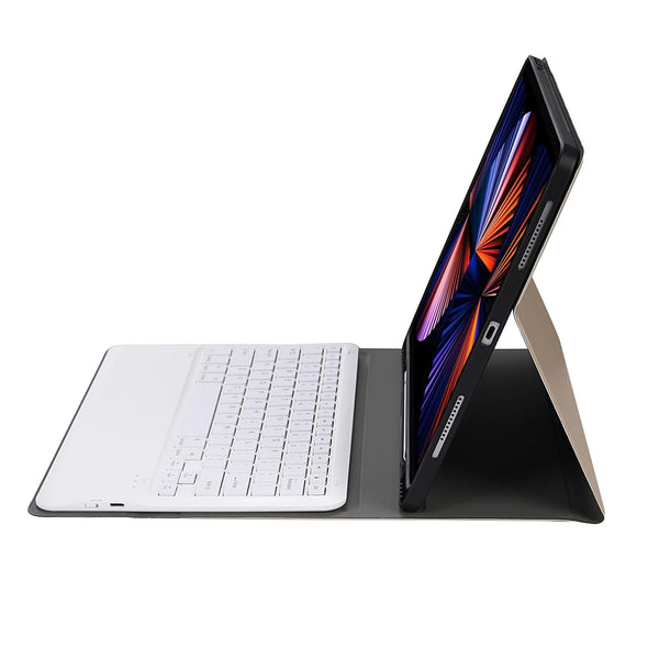 Parallel Deals Ultra Thin Detachable Bluetooth Keyboard Leather Case For Ipad Pro 12.9 2018 With Pen Slot Black Laptop Cases & Bags