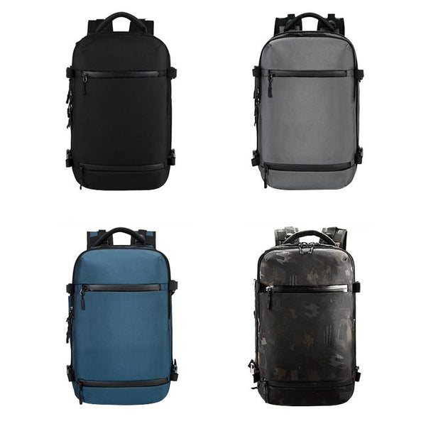 20 Inch Waterproof Usb Shoulder Backpack Black Backpacks