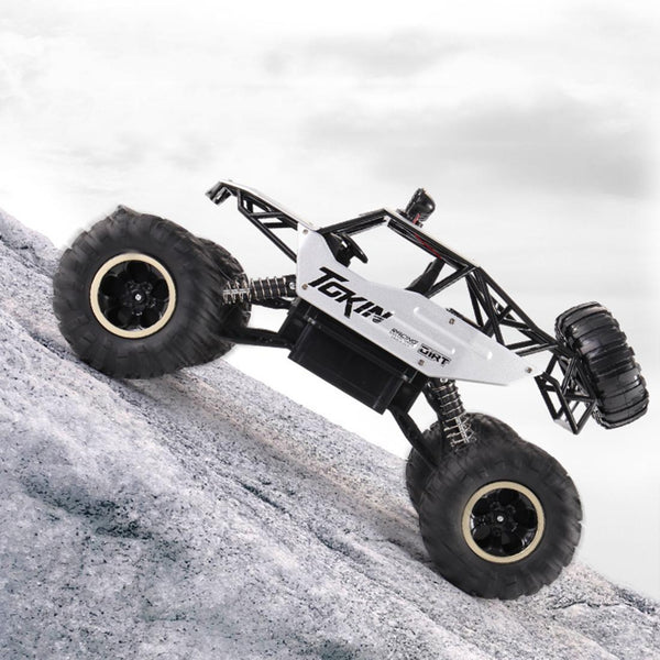 37Cm Remote Control Bigfoot Climbing Car 1 12 Alloy 4Wd Cross Country Toy Black Remote Controlled Toys