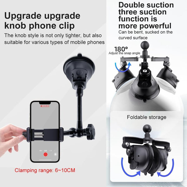 Articulating Magic Arm Camera Mount With Single Suction Cup For Audio And Video Use Other Camera & Photo Accs