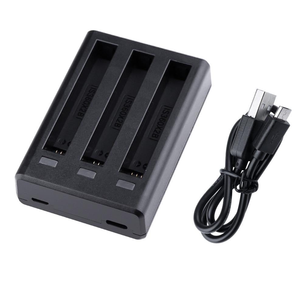 Fast Charger For Insta360 One X2 Triple Slot Audio And Video Accessory Chargers & Cradles