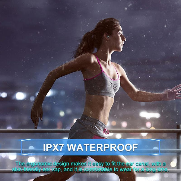 Touch Bluetooth Earphones With Noise Cancelling And Pull Out Charging Box Earbuds