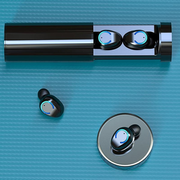 Touch Bluetooth Earphones With Noise Cancelling And Pull Out Charging Box Earbuds