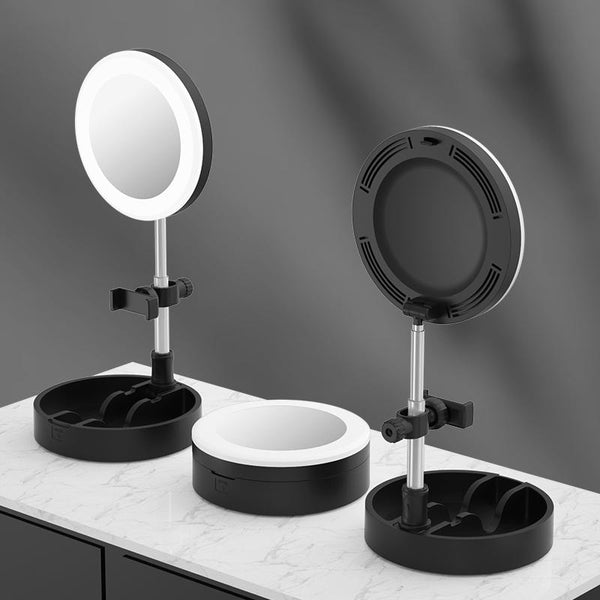 Multi Function Live Broadcast Ring Light With Phone Holder G6 Black Other Lighting & Studio