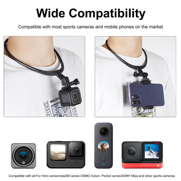 Flexible Gopro Mount For Action Cameras Audio And Video Use Other Camera & Photo Accs