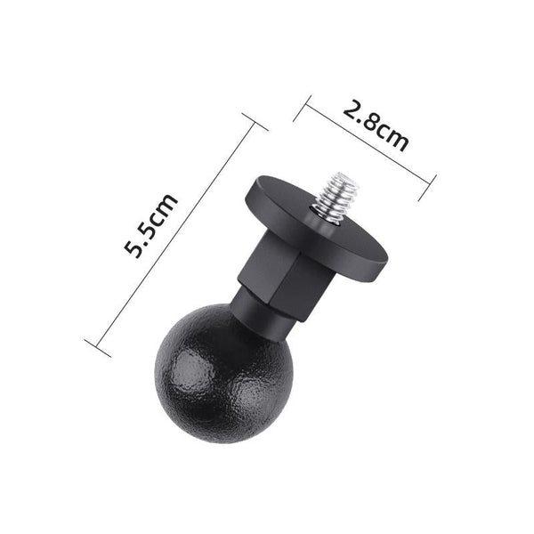 Universal Twenty Five Millimetre Ball Head Adapter For One Quarter Screws Other Camera & Photo Accs