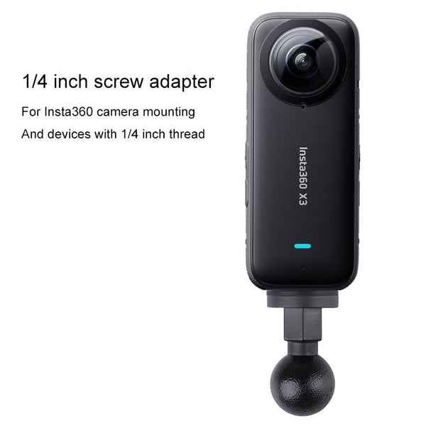 Universal Twenty Five Millimetre Ball Head Adapter For One Quarter Screws Other Camera & Photo Accs