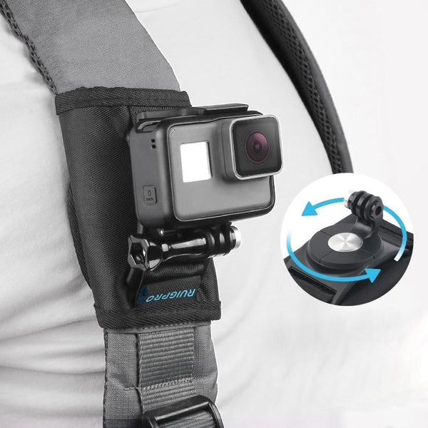Universal Action Camera Backpack Mount Clip Clamp For Audio And Video Use Other Camera & Photo Accs