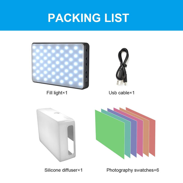 120 Led Live Broadcast Video Light With 6 Colour Filters Other Lighting & Studio