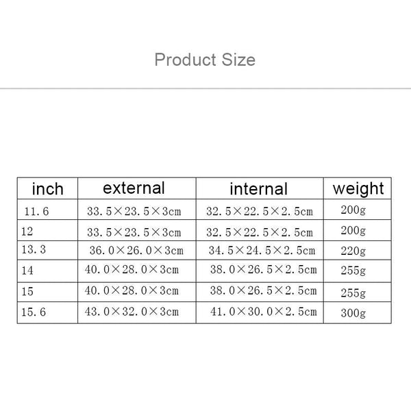 12 Laptop Tablet Bag With Multiple Pockets Portable And Durable Black Laptop Cases & Bags