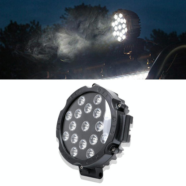 2X 3500Lm 6500K White Light 17 Led Waterproof Work Lights Car Boat 30 Degrees Adjustable Dc 10 30V Black Led Car Lights