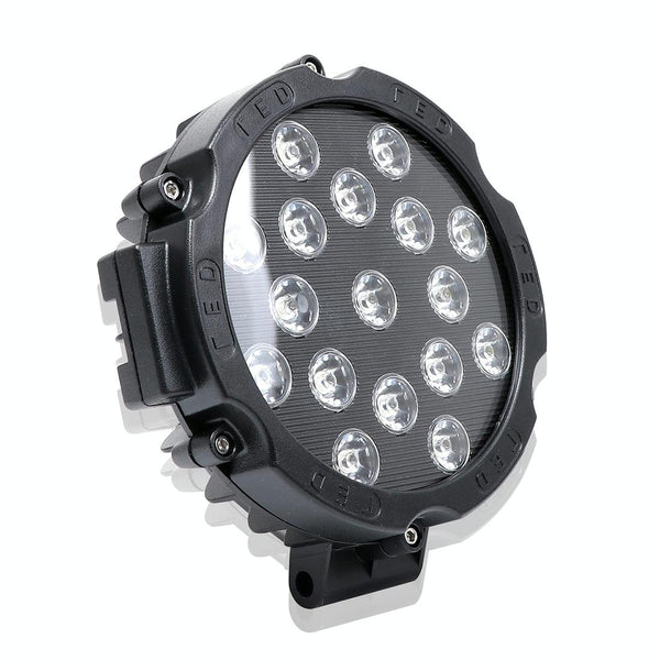 2X 3500Lm 6500K White Light 17 Led Waterproof Work Lights Car Boat 30 Degrees Adjustable Dc 10 30V Black Led Car Lights