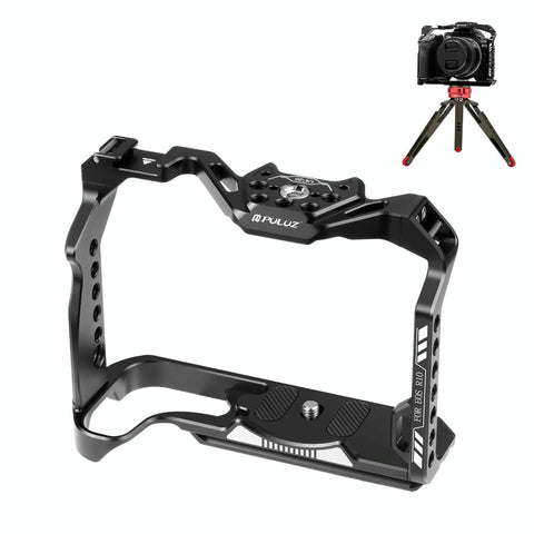 Metal Camera Cage For Canon Eos R10 Stabilizer Rig Black Audio And Video Equipment Stabilizers