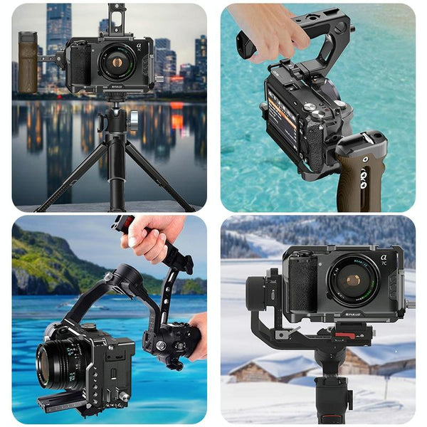 Sony A7cm2 7C Ii 7Cr Metal Camera Cage Stabilizer For Audio And Video Stabilizers