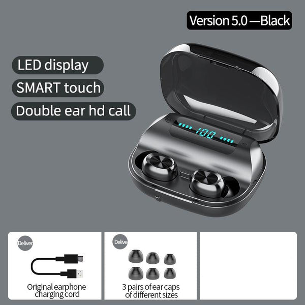 Wireless Noise Cancelling With Charging Case Earbuds