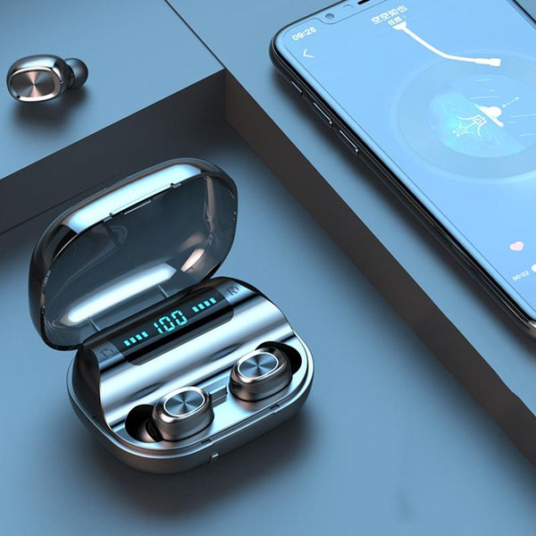 Wireless Noise Cancelling With Charging Case Earbuds