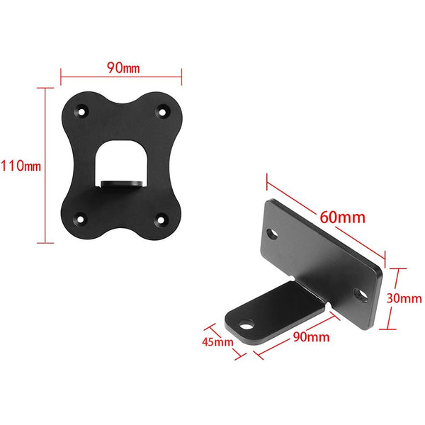 Wall Mounted Metal Bracket For Genelec G2 Hifi Speaker Black Speaker Mounts & Stands