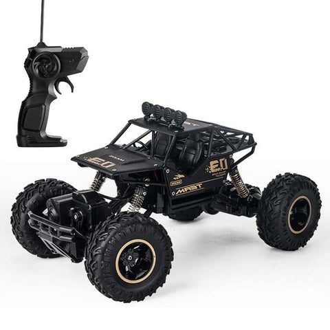 Large 1:16 Alloy Climbing Car 28Cm Remote Control Toy For Cross Country Adventures Black Remote Controlled Toys