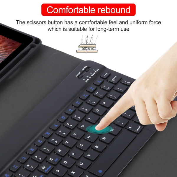 Smart Bluetooth Keyboard & Leather Tablet Case For Ipad Pro 9.7 / Air 2 Black Laptop Cases & Bags