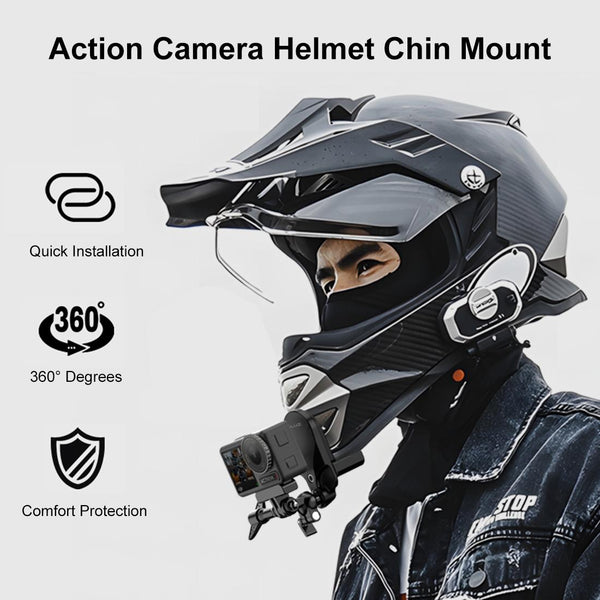 Universal Motorcycle Action Camera Mount For Gopro And Other Cameras Bike Camera Holders Mounts