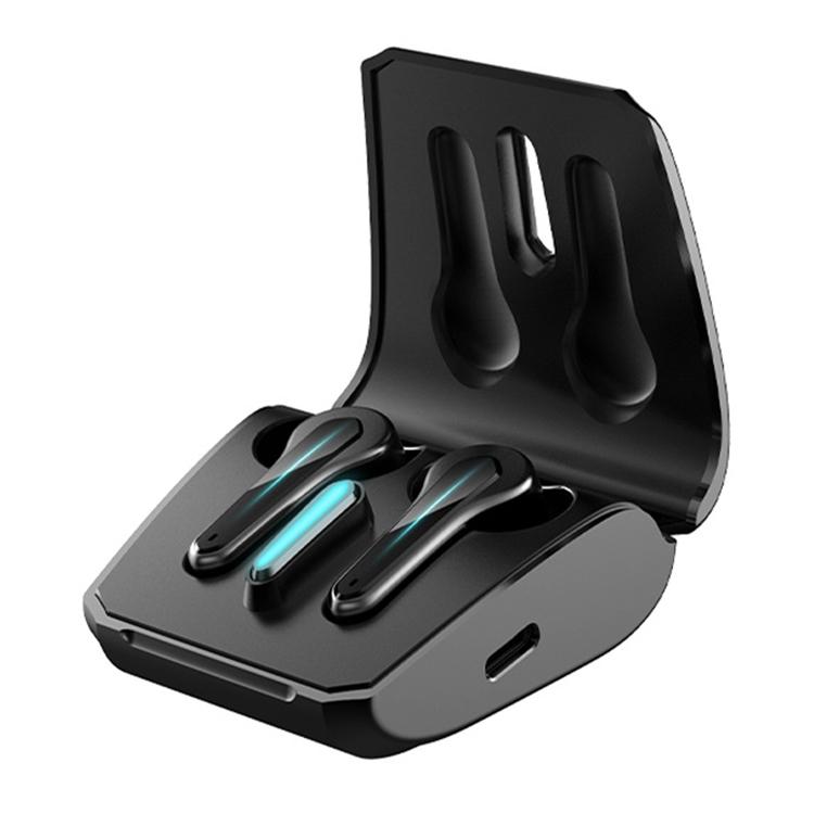 Wireless Gaming Earphones With Low Latency Black Headsets