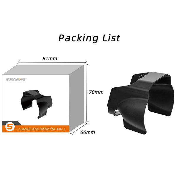 Anti Glare Camera Lens Hood For Zg690 Lens Hoods