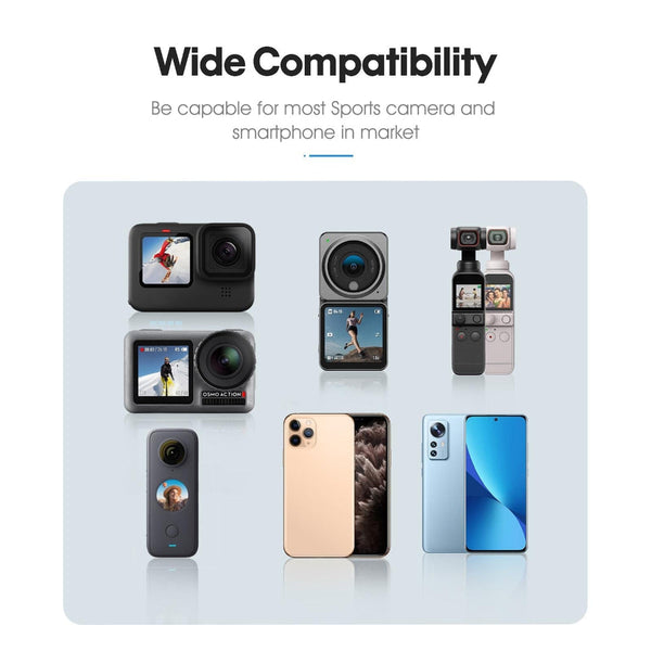 360 Degree Rotating Backpack Belt Clip Bracket For Action Cameras And Mobile Phones Bike Camera Holders Mounts