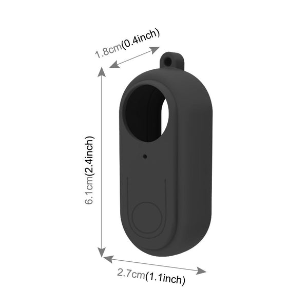 Insta360 Go 2 Silicone Case With Lens Cover_Black Camera Cases Bags & Covers