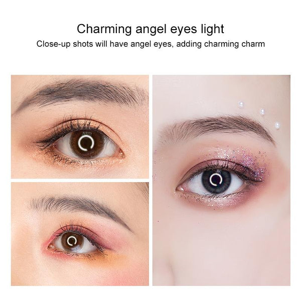 Foldable Desktop Makeup Mirror Holder With Storage Black Makeup Mirrors