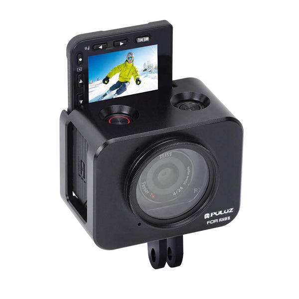 37 Millimetre Protective Cage And Sunshade For Sony Rx0 Ii Audio Video Camera Cases Bags & Covers