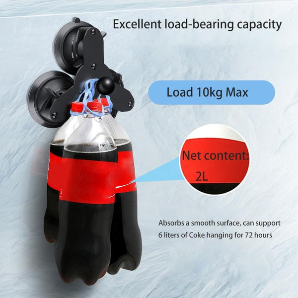 Universal Dual Suction Cup Mount For Action Cameras And Smartphones Audio Video Bike Camera Holders Mounts