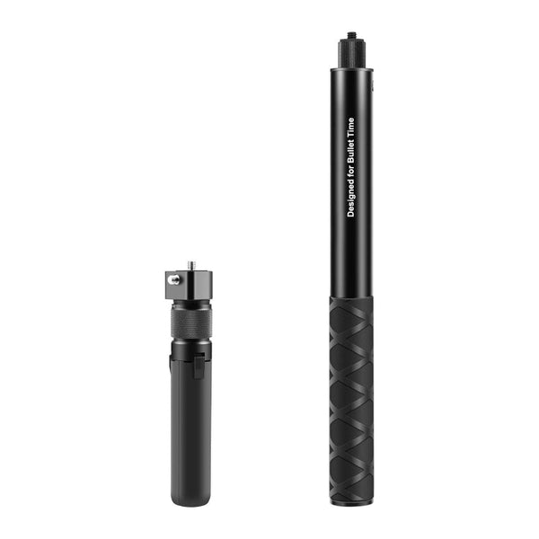 Insta360 X3 X4 Rotary Handle Monopod For Audio And Video Recording Tripods & Monopods