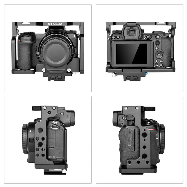 Nikon Z6 Z7 Video Camera Cage Rig For Filmmaking Audio And Production Camera Cases Bags & Covers