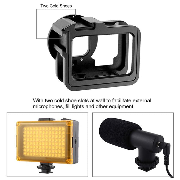 Thicken Housing Shell With Insurance Frame And Uv Lens For Gopro Hero Audio Video Other Camera & Photo Accs