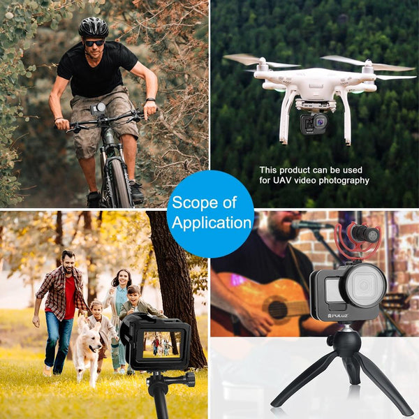 Thicken Housing Shell With Insurance Frame And Uv Lens For Gopro Hero Audio Video Other Camera & Photo Accs