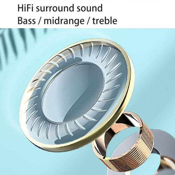 Touch Bluetooth Earphones With Noise Cancellation And Charging Box Black Earbuds