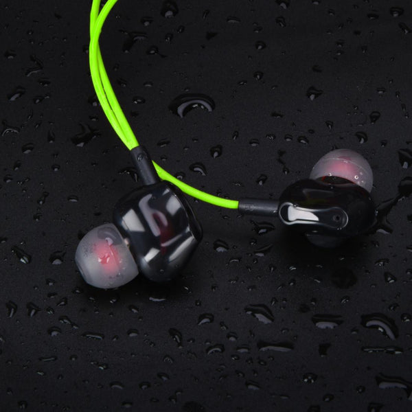 Bh I37 Wire Controlled Bluetooth 5.0 Earphone With Built In High Fidelity Microphone Black Earbuds