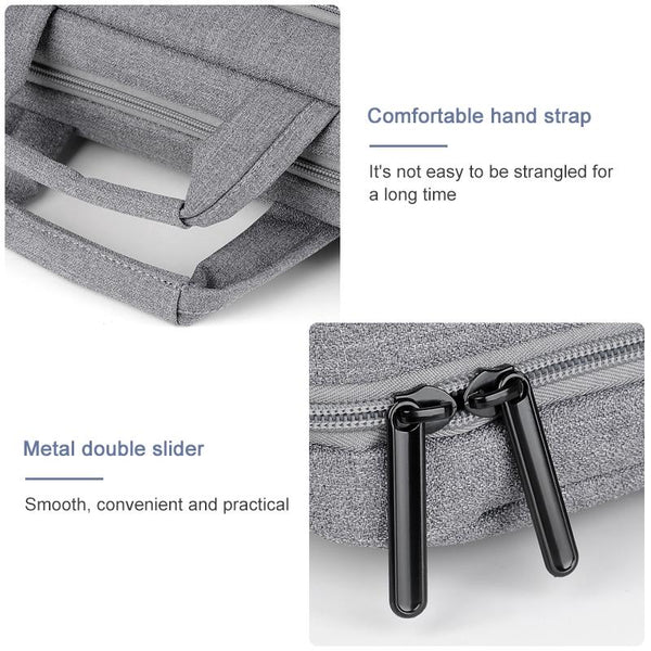 15 Inch Laptop Leather Handbag For Business Briefcase Black Laptop Cases & Bags